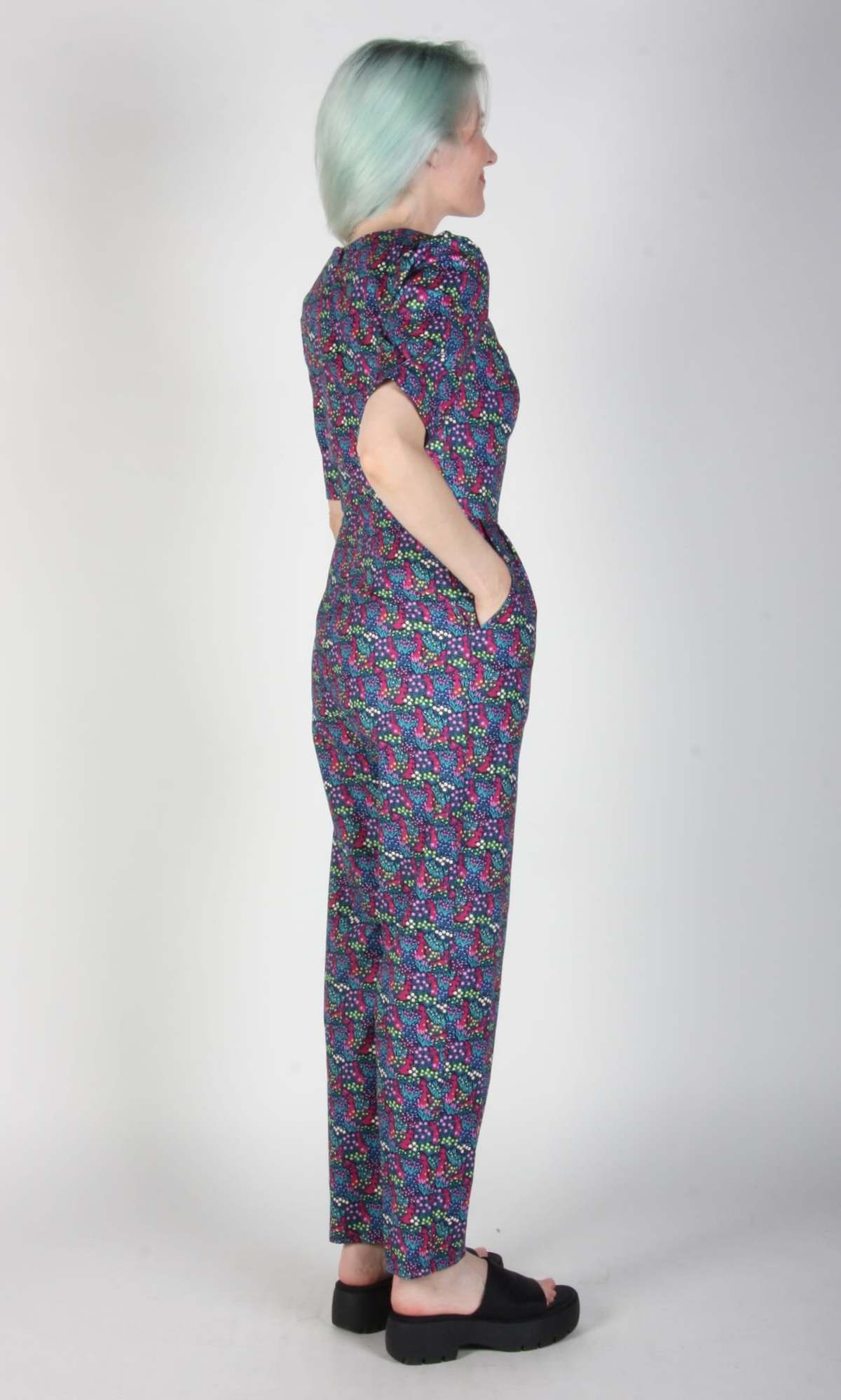 Birds of North America Brambling Jumpsuit - Girl on a Swing - Image 5 of 5