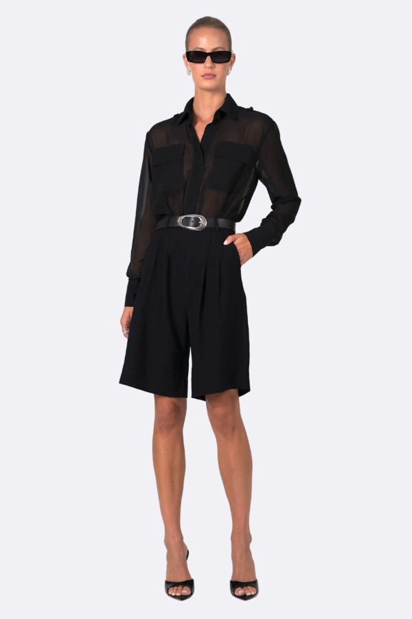 Nonchalant Label Nadine Bodysuit - Black