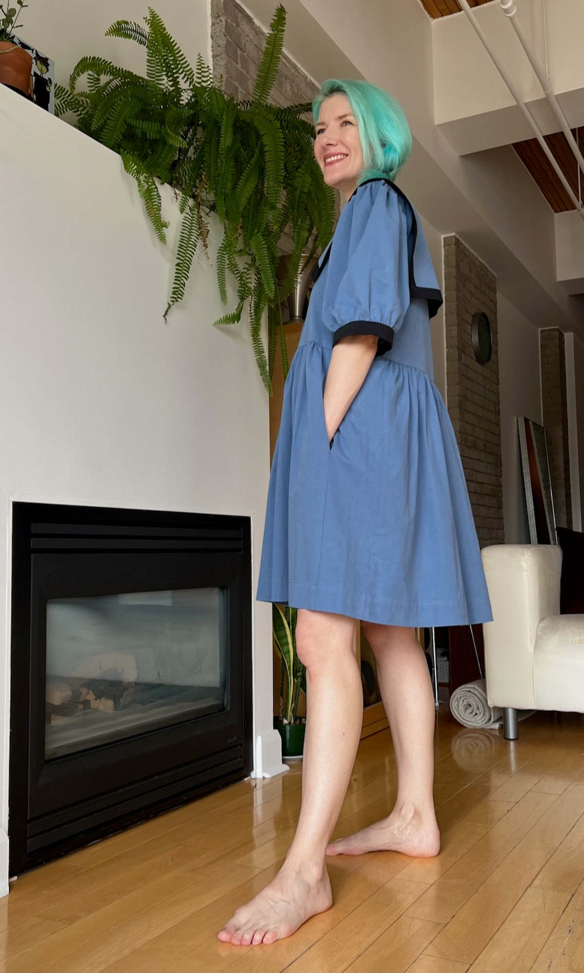 Birds of North America SS764 Fulvetta Dress - Image 7 of 11