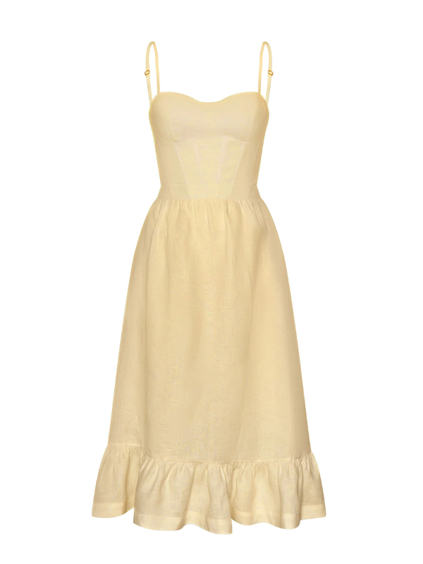 ANDRES OTALORA Inspiras Midi Dress