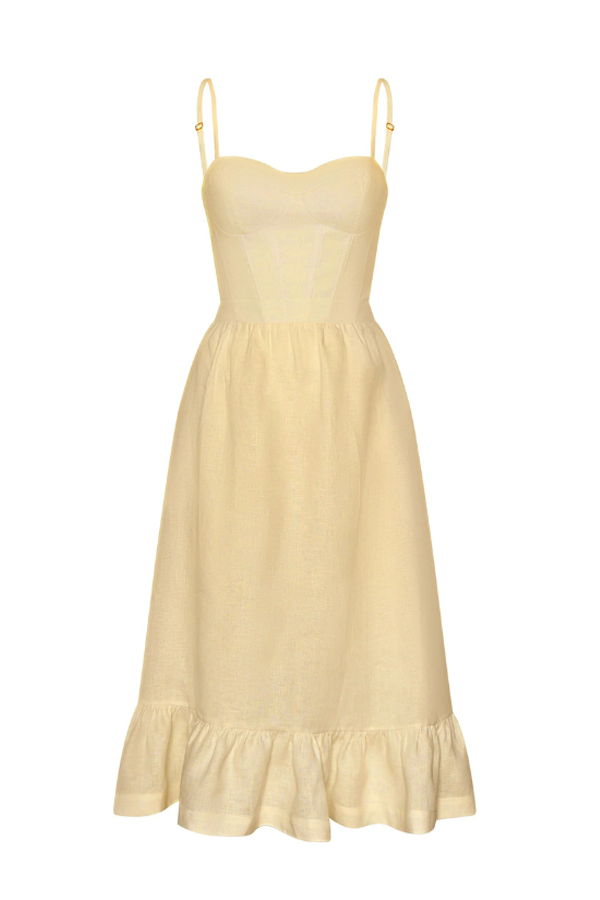 ANDRES OTALORA Inspiras Midi Dress