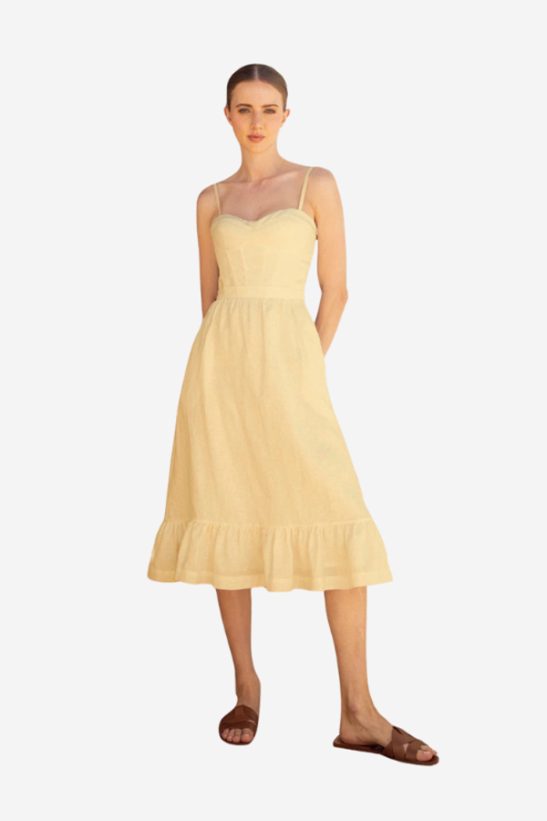 ANDRES OTALORA Inspiras Midi Dress