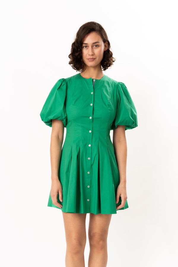 Shoshanna Angie Dress - Spring Green
