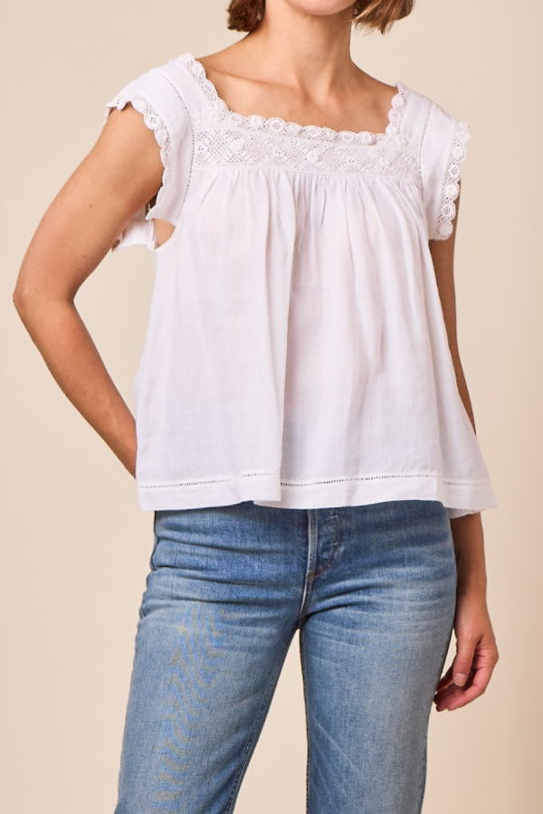 DÔEN Aphra Top - Ivory