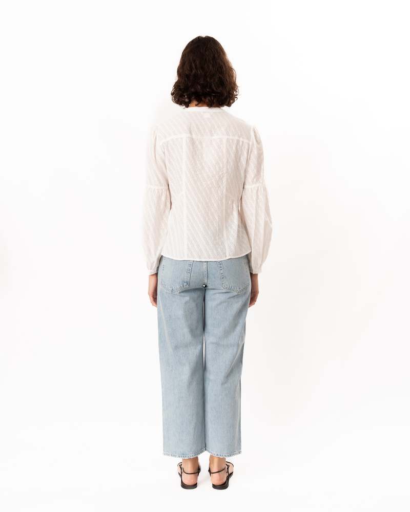 Shoshanna Flynn Top - Optic White