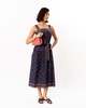 Shoshanna Kora Dress - Navy/ Cherry - Thumbnail 5