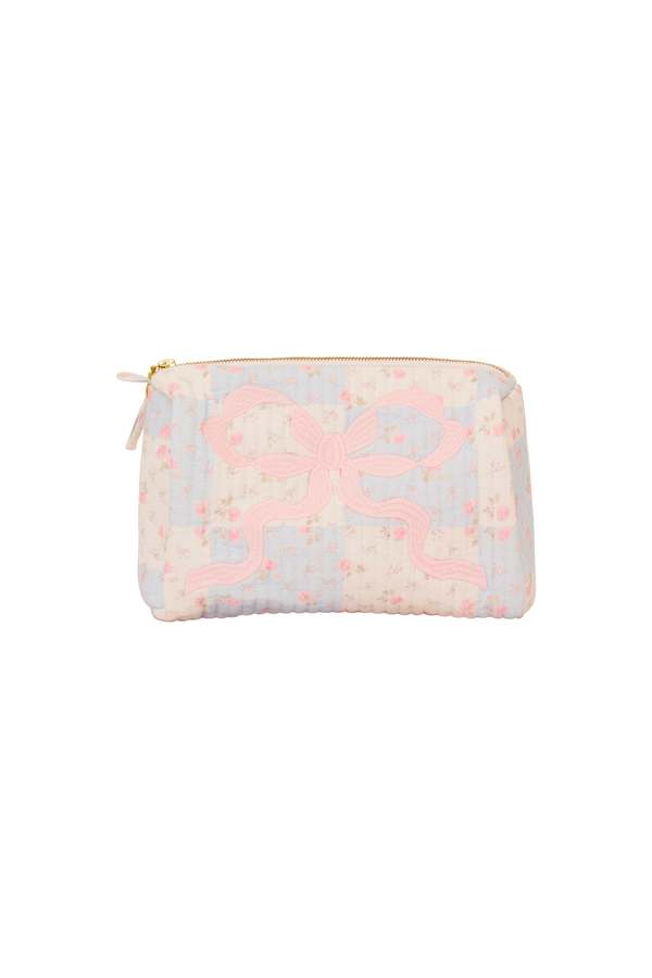 LoveShackFancy Octavia Pouch - Ivory Chapparal