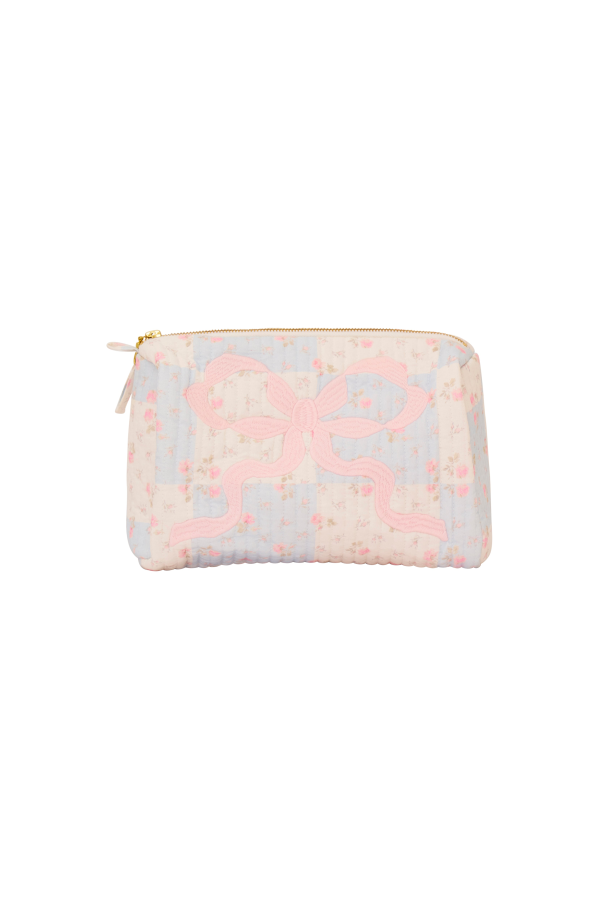 LoveShackFancy Octavia Pouch - Ivory Chapparal