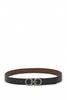 Ferragamo Leather Belt - Black Clay - Thumbnail 3