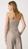 Smythe Bustier Top - Taupe Tweed - Thumbnail 2