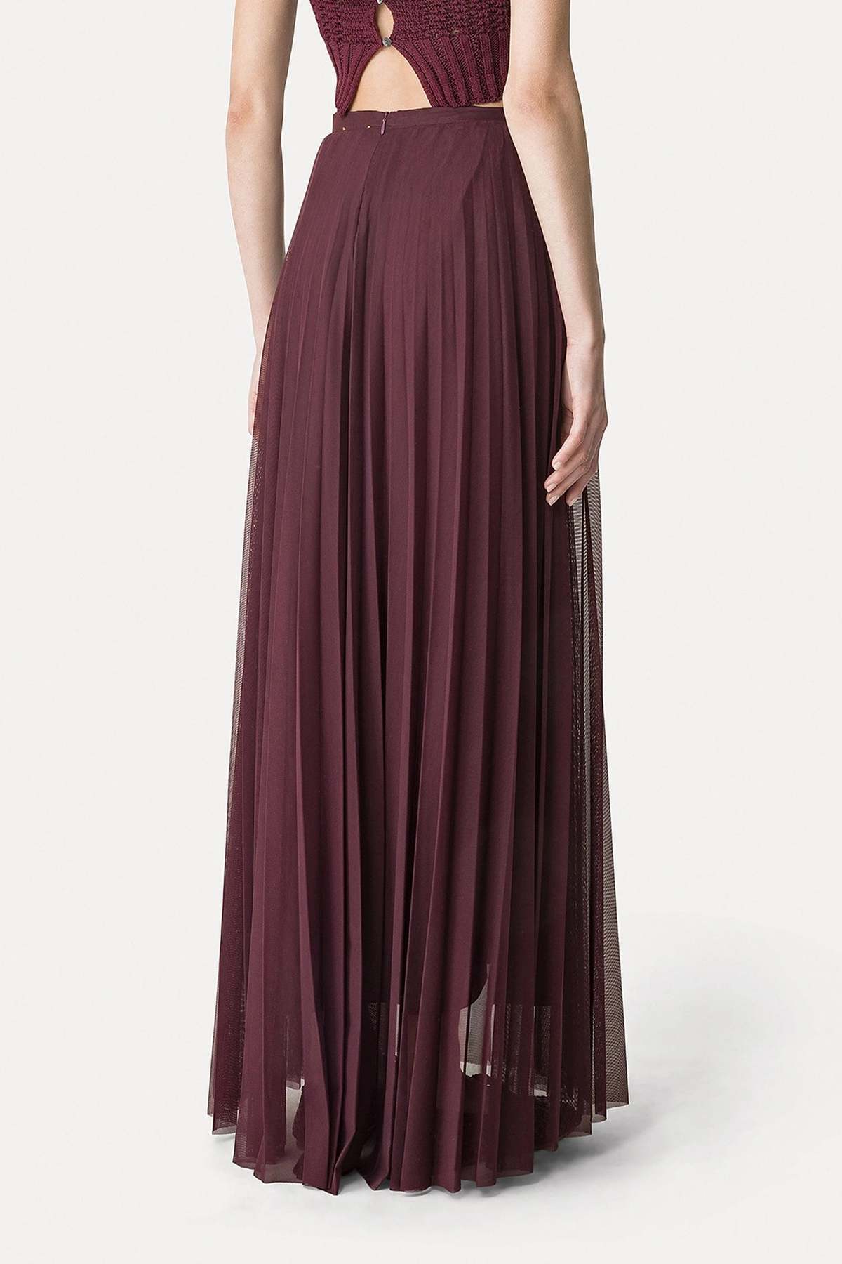 Forte Forte Chic Ruby Tulle Skirt - Ruby - Image 3 of 3