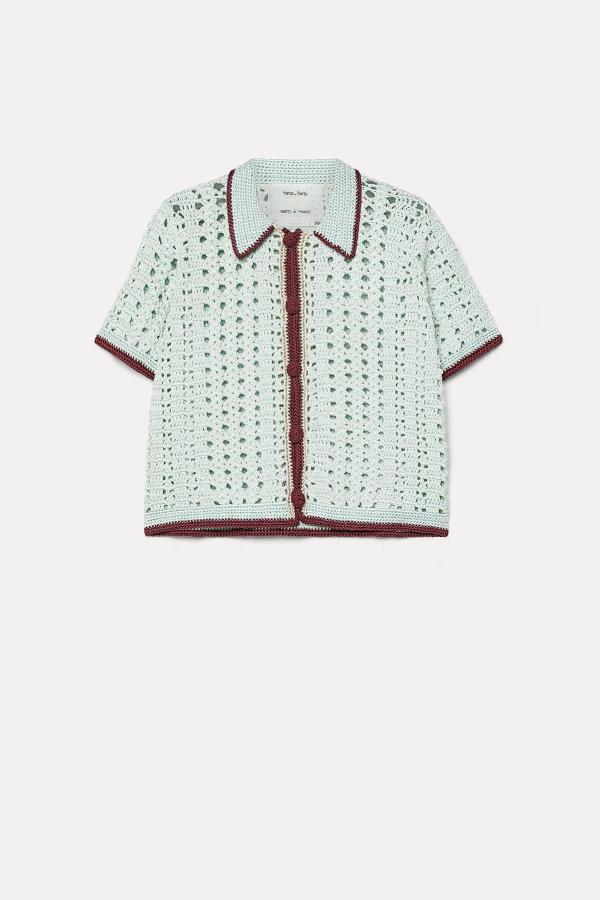 Forte Forte Plume Crochet Cardigan - Plume