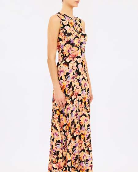 knitted pregnancy dress Black Ribbed Maternity Knit Maxi Dress – PinkBlush main image 0