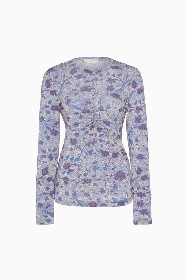 Ulla Johnson Neri Jersey Top - Gardenia