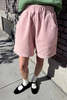 Le Bon Shoppe Soft Corduroy City Shorts - Baby Pink - Thumbnail 2