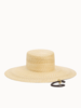 Janessa Leone Roma Hat - Natural - Thumbnail 1