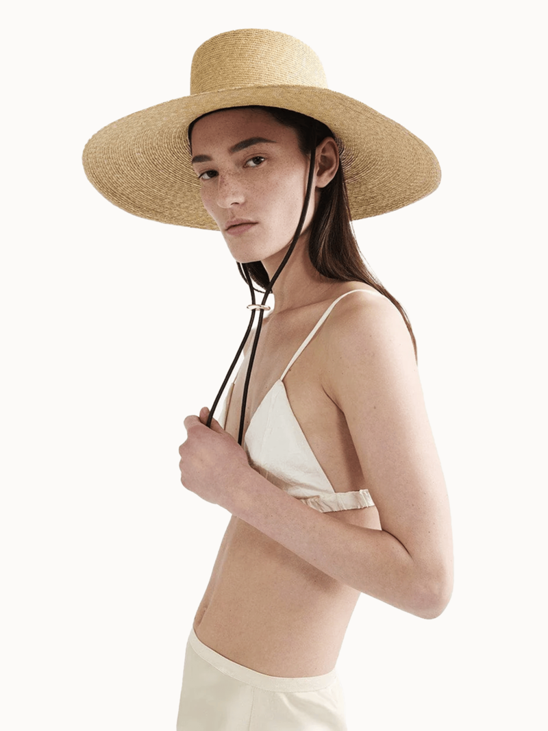 Janessa Leone Roma Hat - Natural
