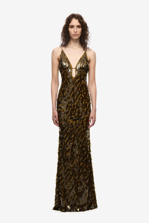 The NKC Store Sapphire Sequin Dress