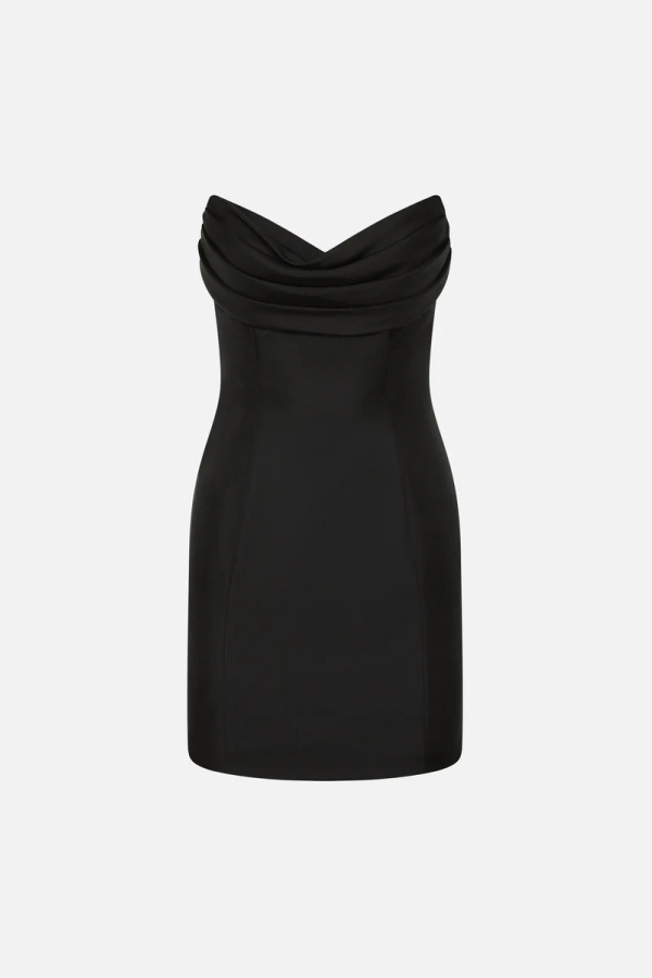 The NKC Store Volta Silk Mini Dress