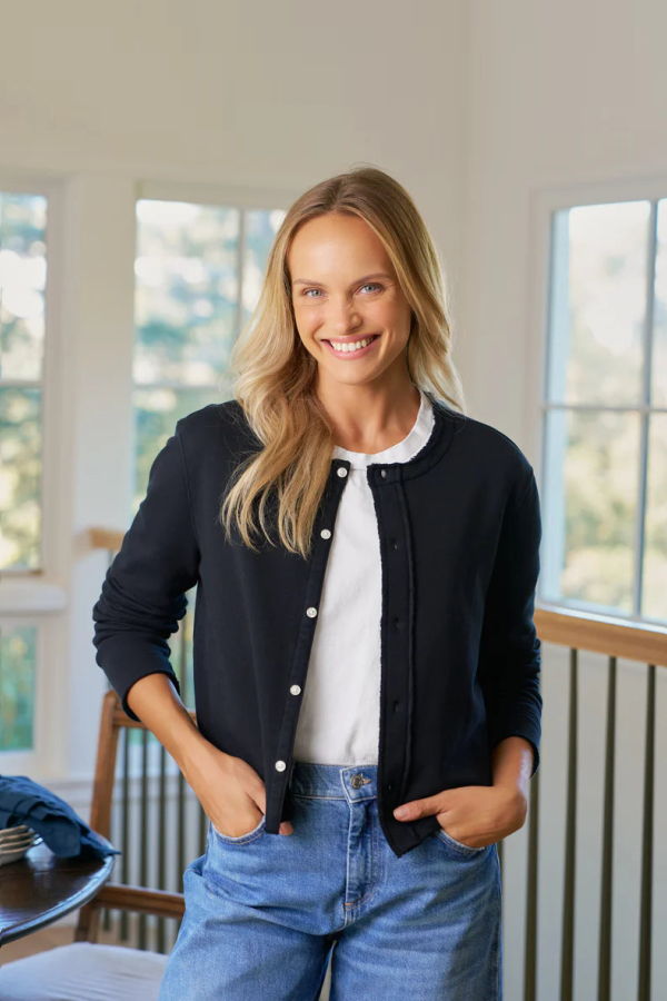 Frank & Eileen Jackie Sweatshirt Cardigan