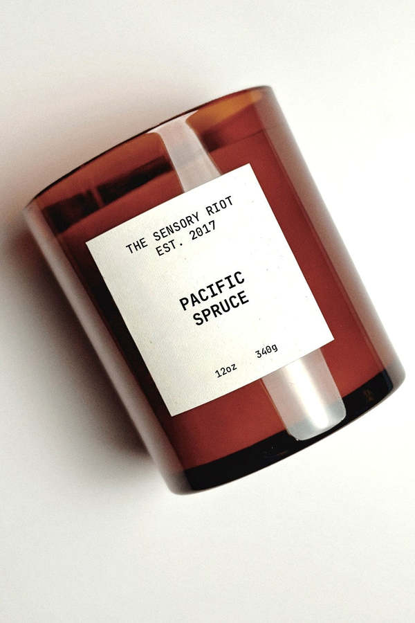 The Sensory Riot Pacific Spruce Candle The Sensory Riot Pacific Spruce Candle