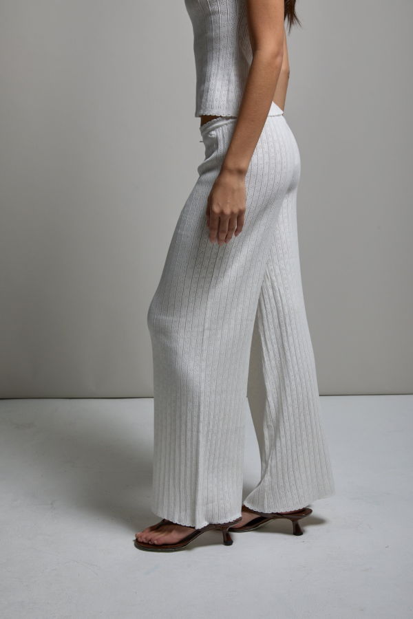 Asher Paloma Pant - White