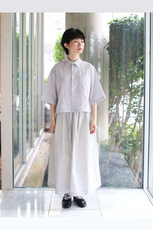 Nicholson & Nicholson Linda-CC Shirt - Gray Stripe