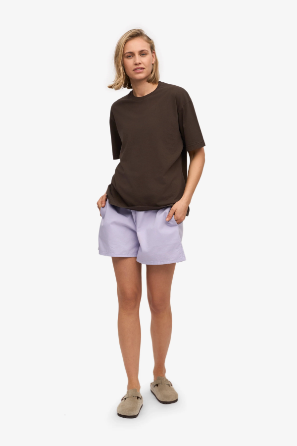 Colorful Standard Organic Twill Shorts - Soft Lavender