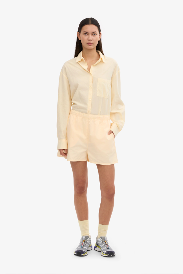 Colorful Standard Organic Twill Shorts - Soft Yellow