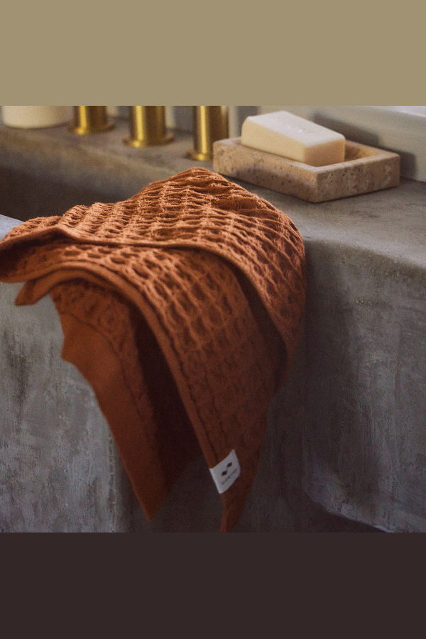 Slowtide Guild Waffle Bath Towel Bundle (4+4)