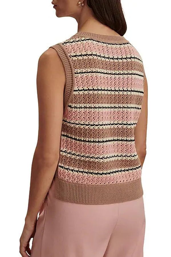 Varley Deeley Stripe Stitch Tank