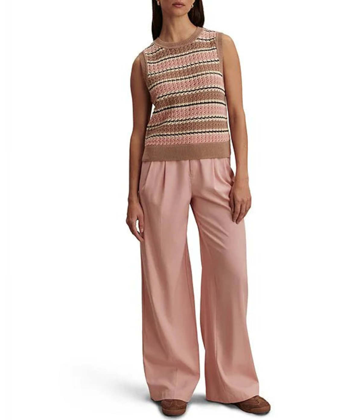 Varley Deeley Stripe Stitch Tank - Image 3 of 3