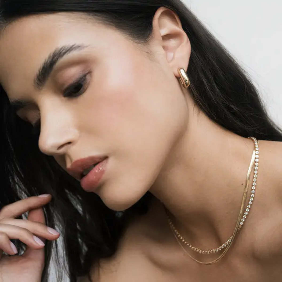 Lola Elly Petite Hoops Earrings - Image 2 of 2