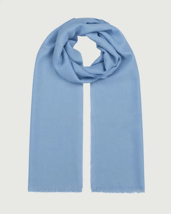 Begg x Co Wispy Solid Scarf Ciel - Blue