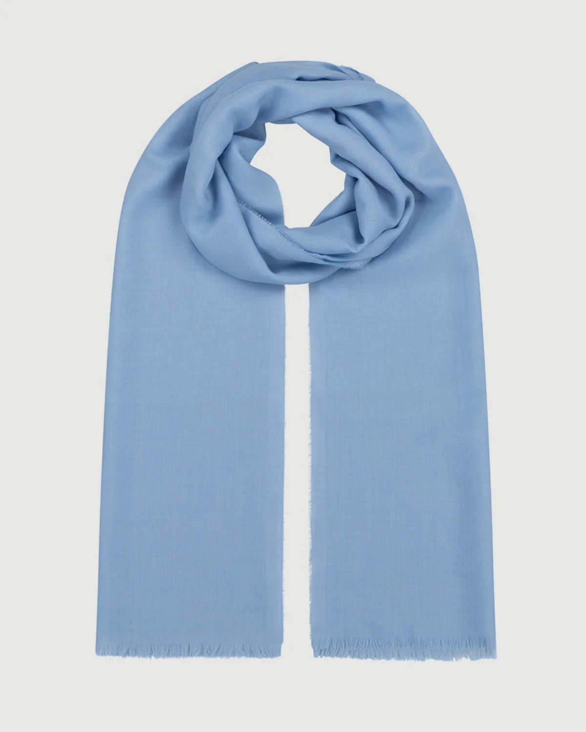 Begg x Co Wispy Solid Scarf Ciel - Blue - Image 1 of 1
