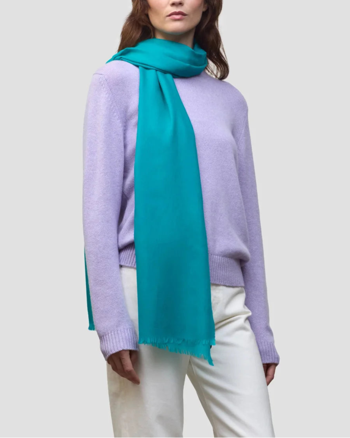 Begg x Co Wispy Solid Scarf - Image 3 of 5