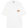 PRESIDENTS Pocket PS Jersey Flag Washed T-Shirt - Off White - Thumbnail 1
