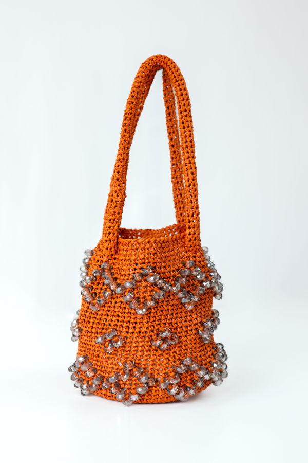 Maria La Rosa La Gemme Mini Bucket Bag