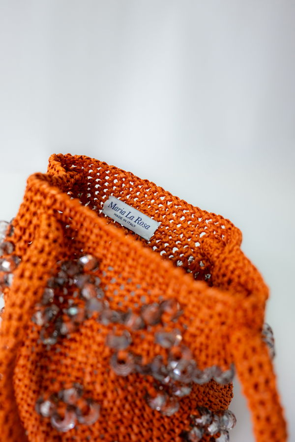 Maria La Rosa La Gemme Mini Bucket Bag