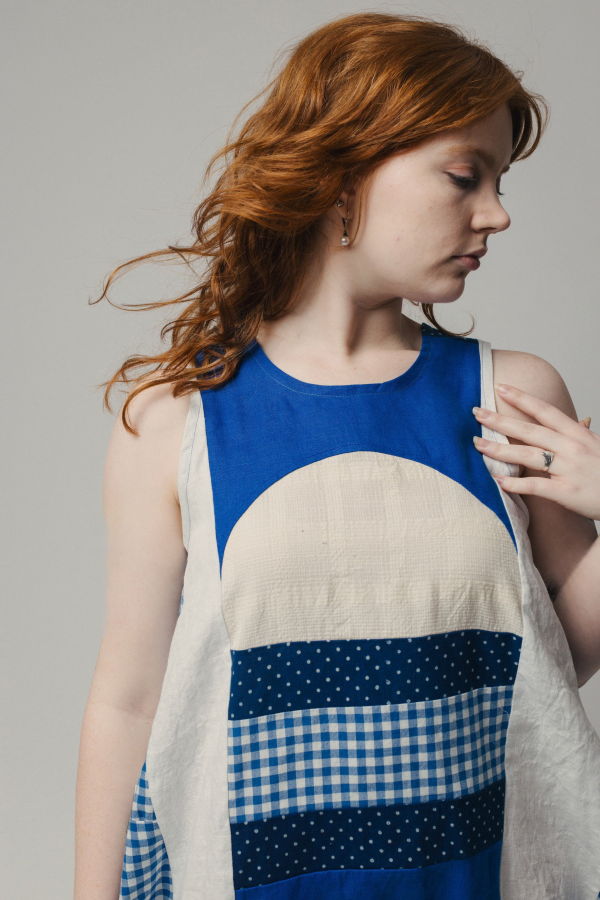 Pamut Apparel USA Geometry Dress - Summer Patchwork
