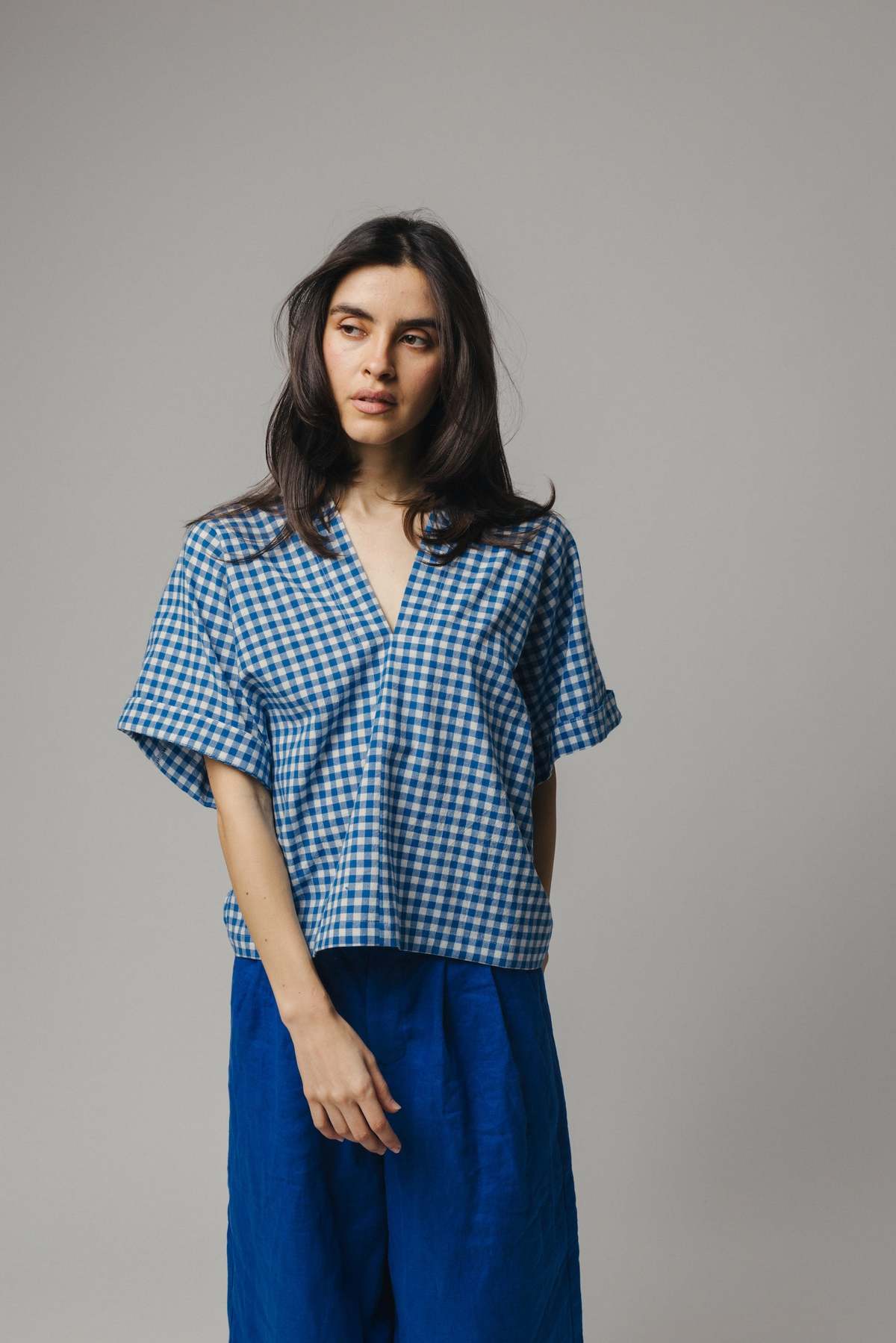 Pamut Apparel USA Judith Handwoven Cotton Top - Image 2 of 8