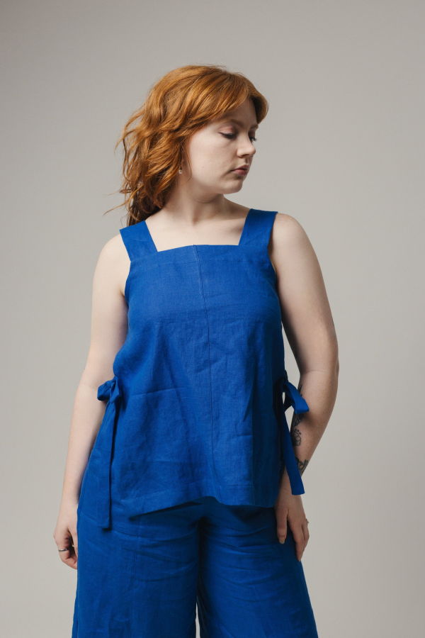 Pamut Apparel USA Maeva Top - Linen