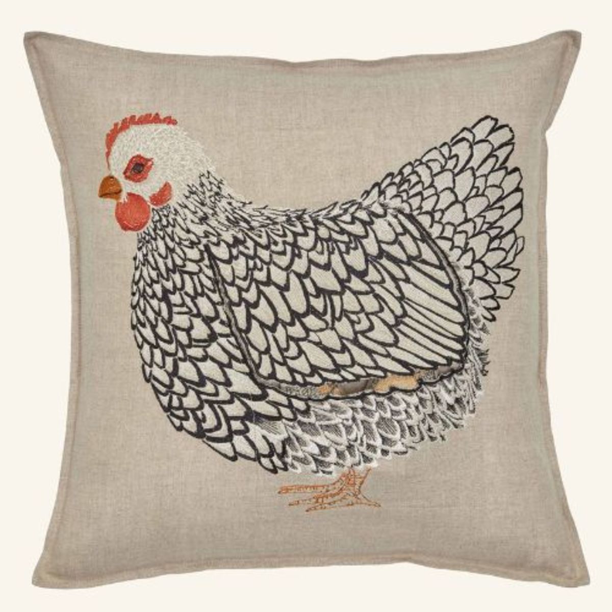 Coral & Tusk Mother Hen Pocket Pillow - Image 1 of 4