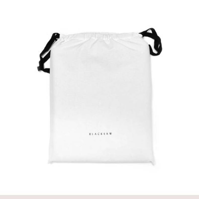 BLACKSAW Stills Heirloom Blanket Zero Dye - Tobacco/Ivory Stripe