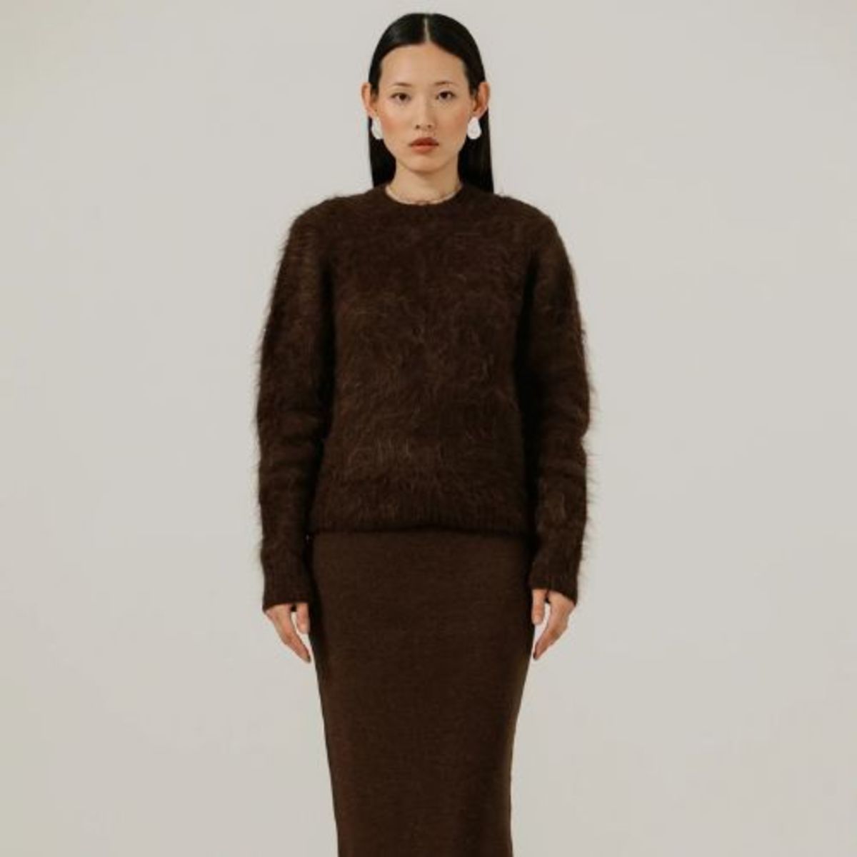 Bare Knitwear Suri Crewneck Sweater - Image 1 of 2
