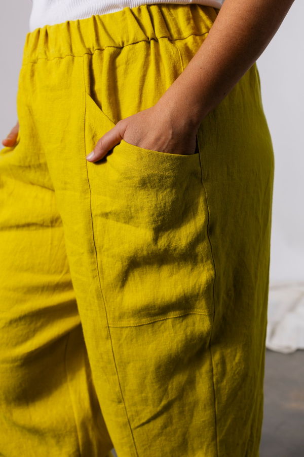 Pamut Apparel USA River Linen Pant - Black