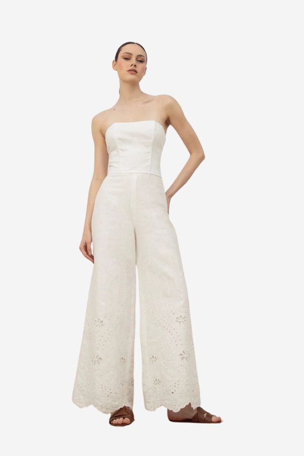 ANDRES OTALORA Escapes Jumpsuit - Off White