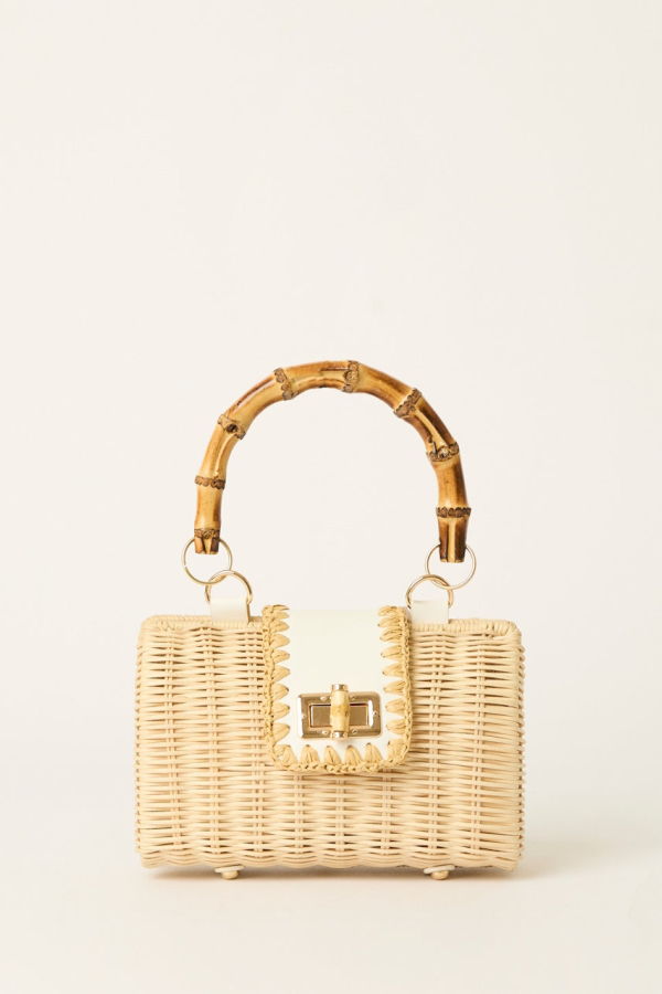 BTB Mason Bamboo Clutch