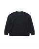 Visvim Cotton Jumbo SB Sweat L/S DMGD Sweatshirt - Black - Thumbnail 2