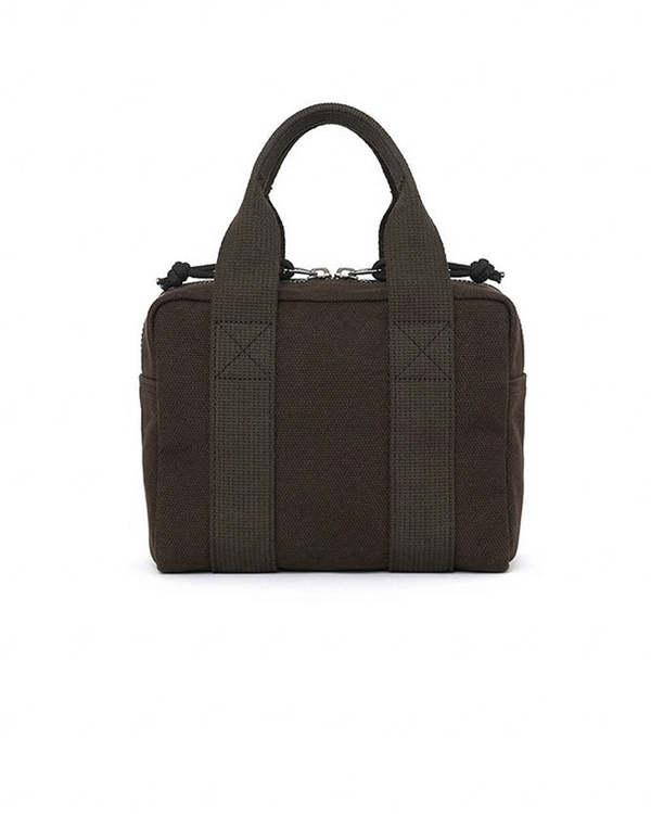 Visvim Cotton Canvas Small Plura Bag - Charcoal